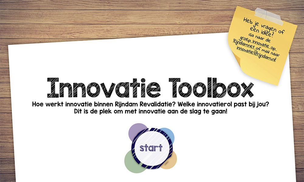 E-Learning Innovatie Toolbox Rijndam Revalidatie